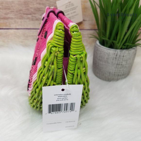NEW Kate Spade Picnic Perfect Watermelon Crossbody - Picture 9 of 13